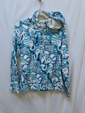 Lilly Pulitzer Sweatshirt With Hood And Front Pocket